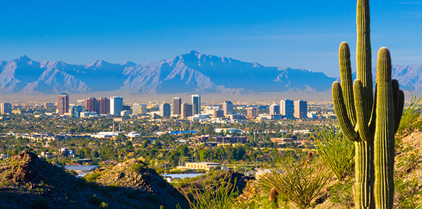 Landscape View of Phoenix Arizona