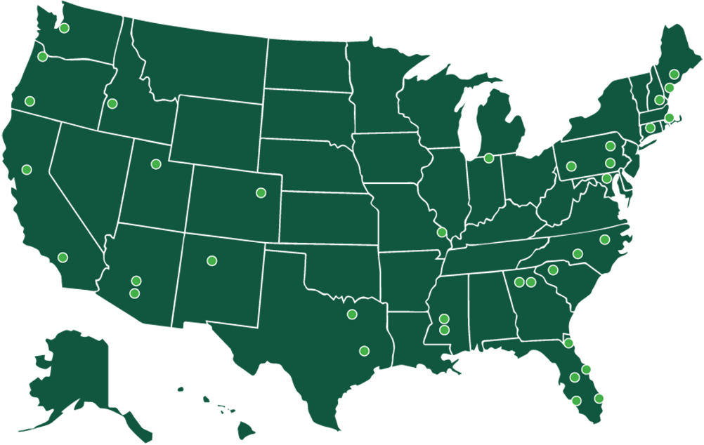 Woodgrain Map Locations